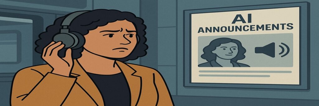 ScotRail AI Voice Controversy Sparks Debate Over Consent in Voiceover Industry